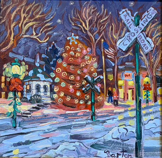Small Town Intersection by Kevin Barton