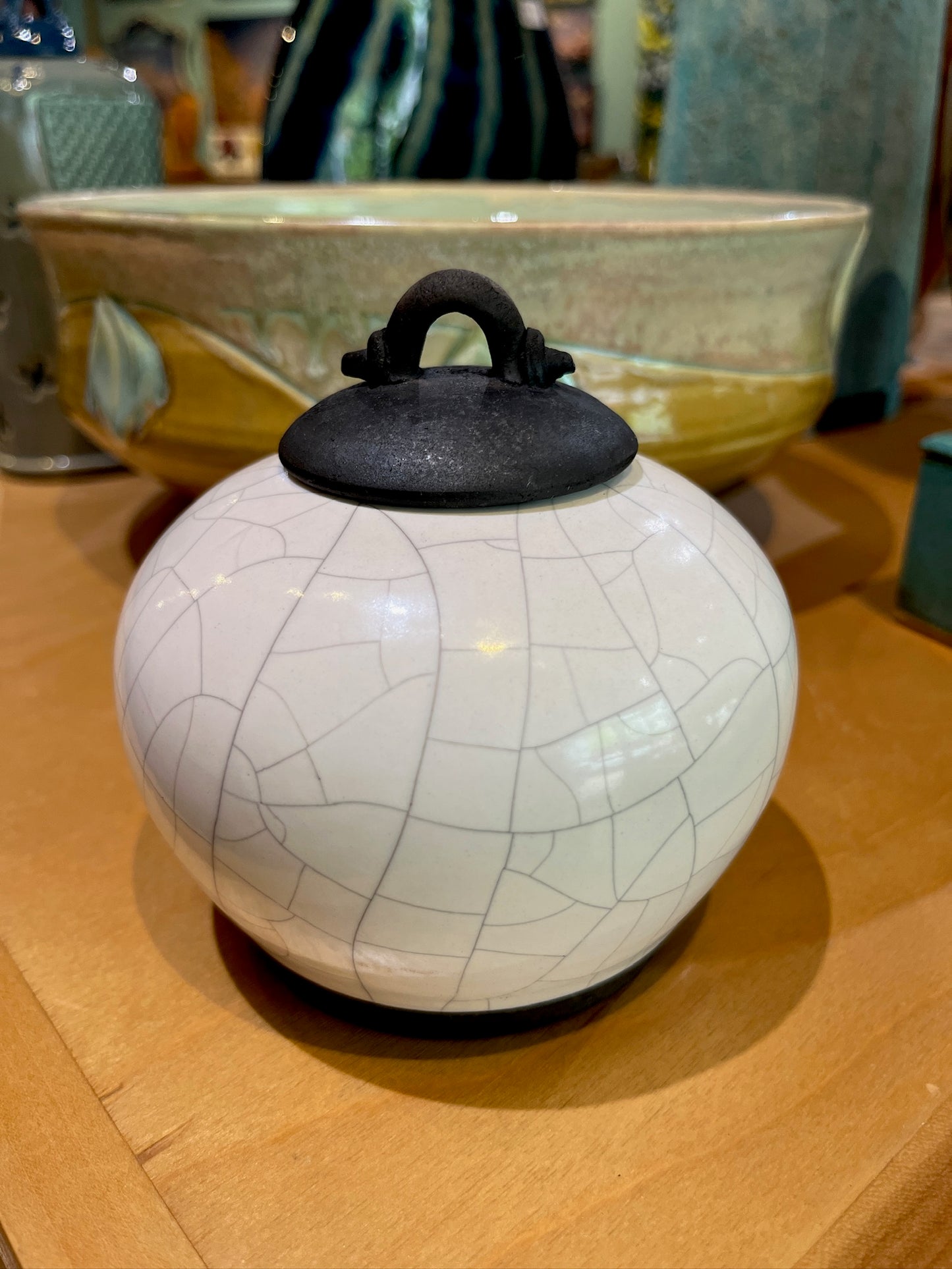 Raku Vessel 40 by Steve Vachon