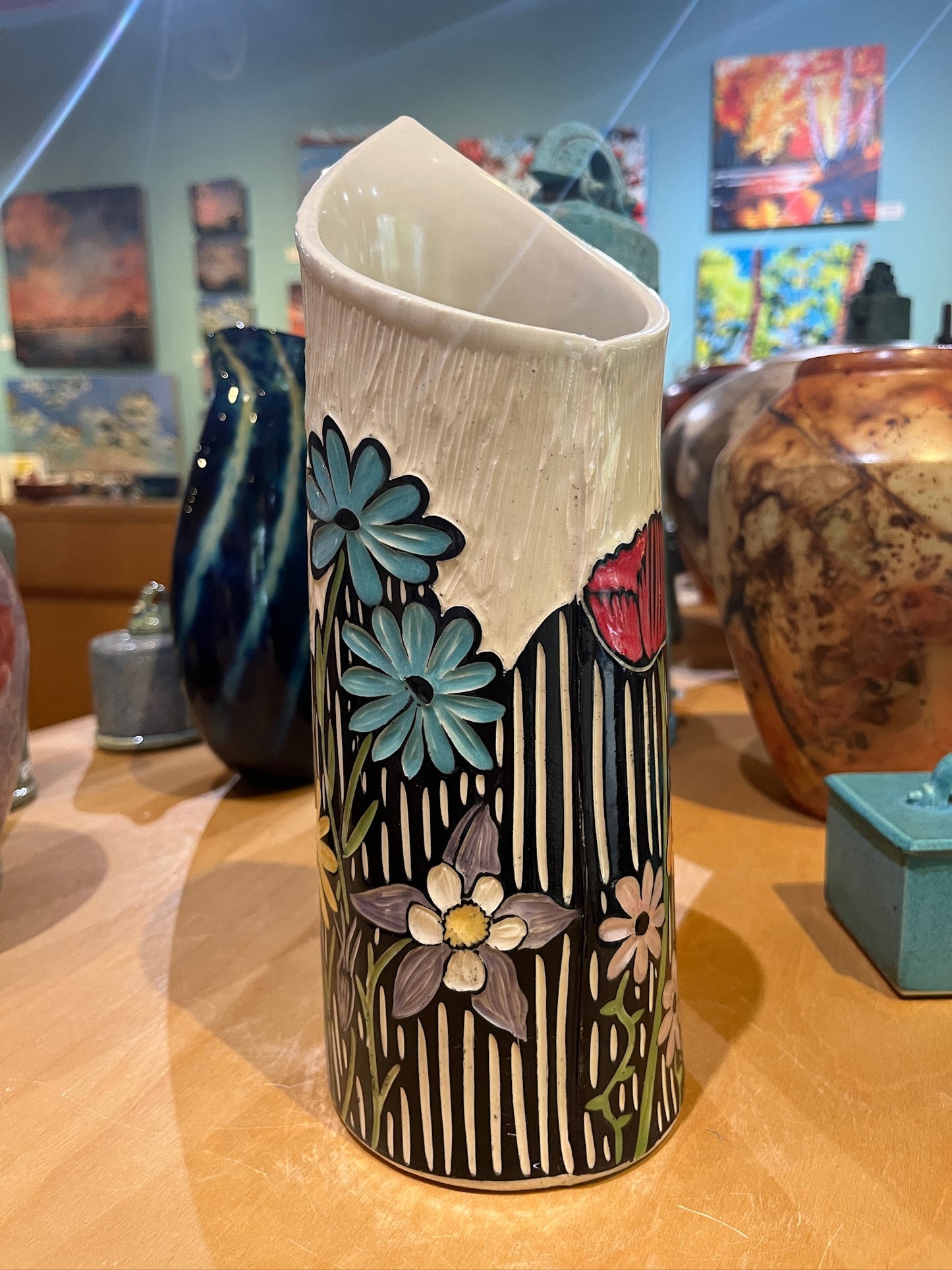 Calla Vase by Terrapin Tile