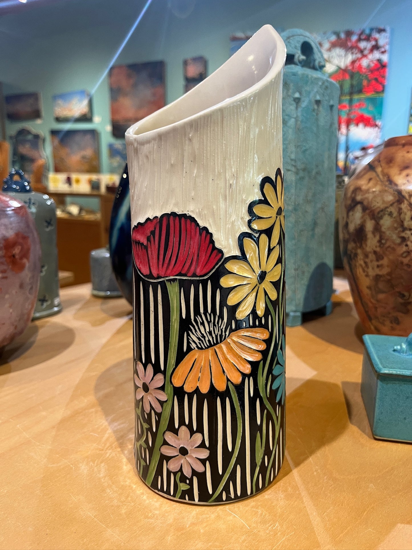 Calla Vase by Terrapin Tile