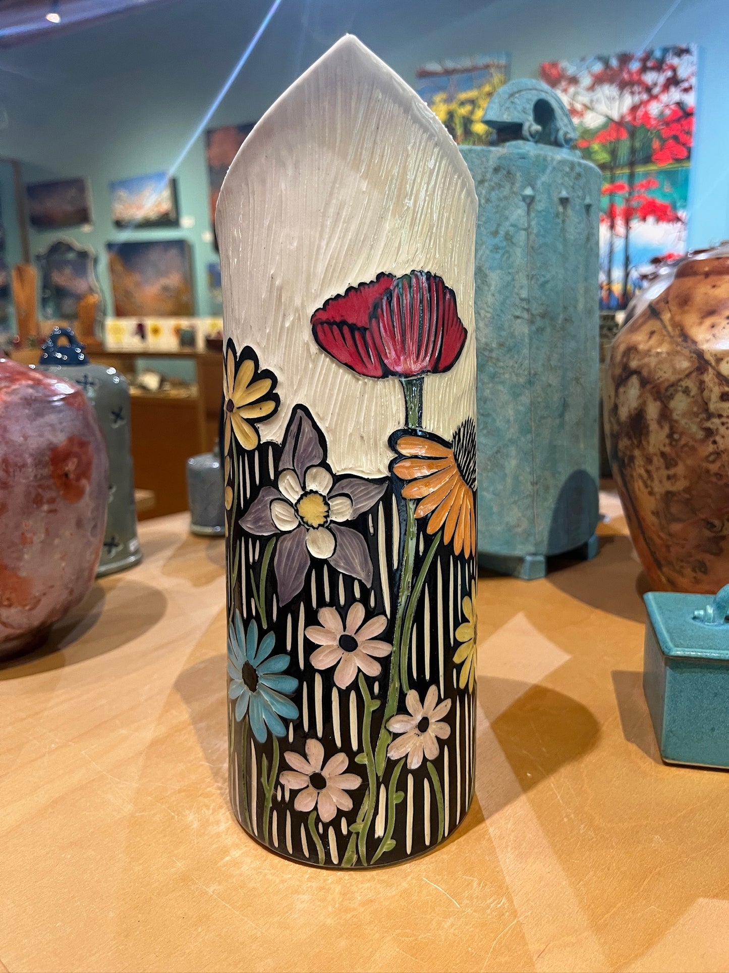 Calla Vase by Terrapin Tile