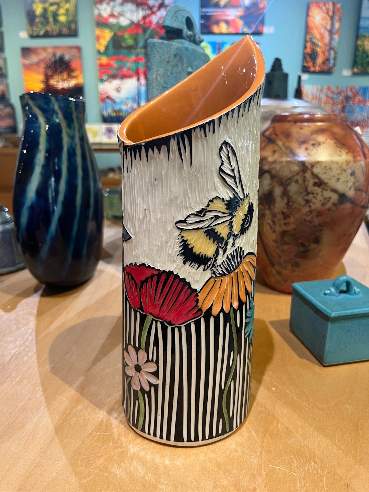 Calla Vase by Terrapin Tile