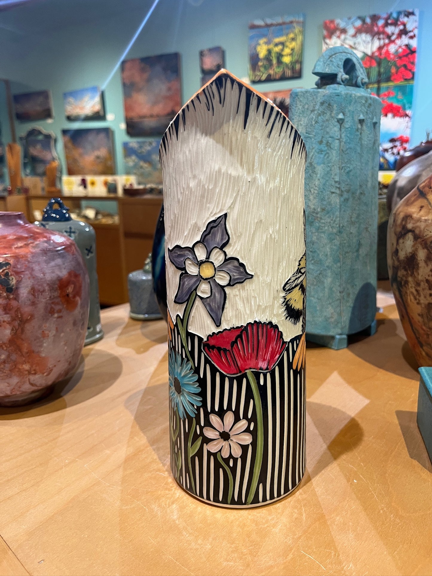 Calla Vase by Terrapin Tile
