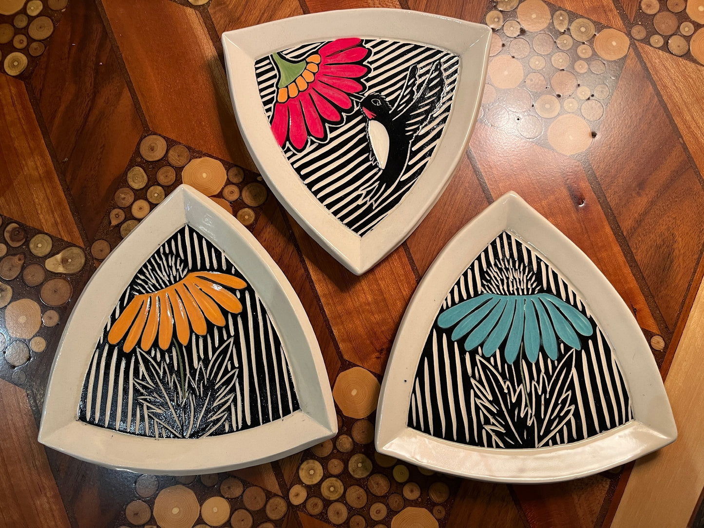 Triangle Spoon Rest by Terrapin Tile