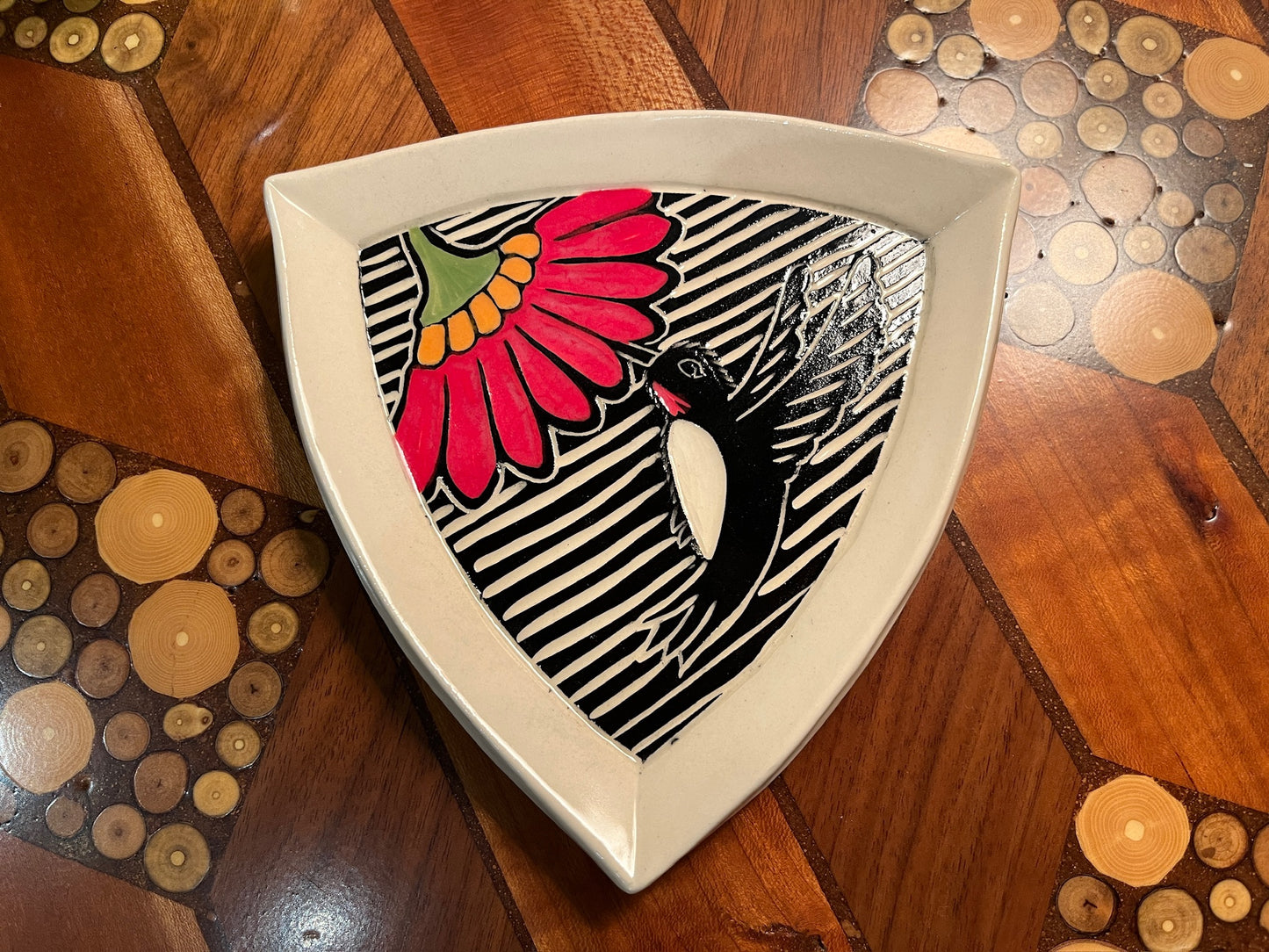 Triangle Spoon Rest by Terrapin Tile