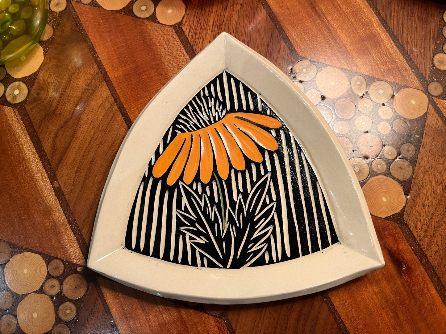Triangle Spoon Rest by Terrapin Tile