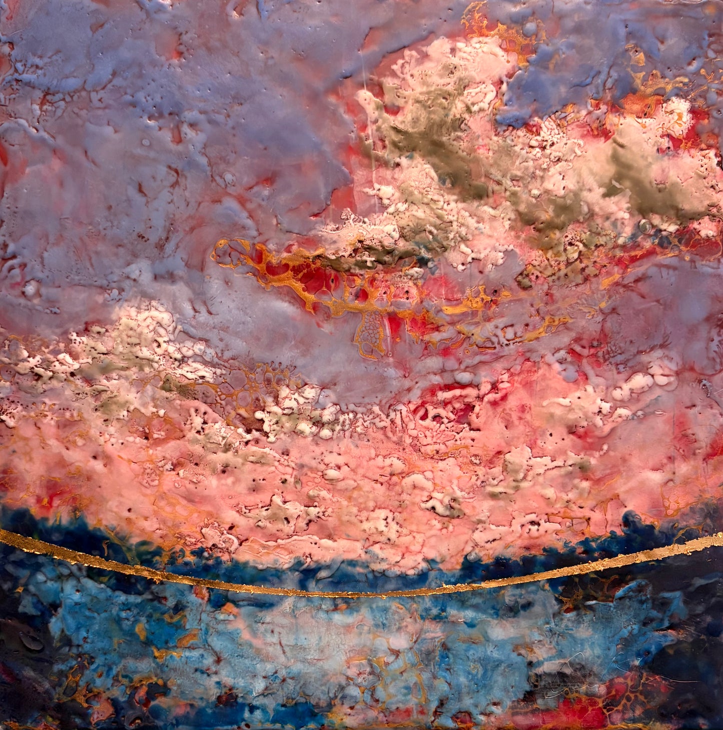 Redringed Cloud by April South-Olsen