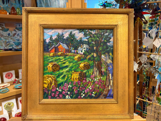 Farm Around the Bend by Kevin Barton