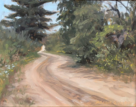 Early Morning Shooks Road by Margie Guyot