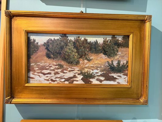 Thawing Snow - Hillside by Margie Guyot