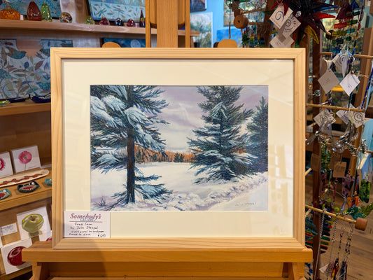 Fresh Snow by Julie Stoppel