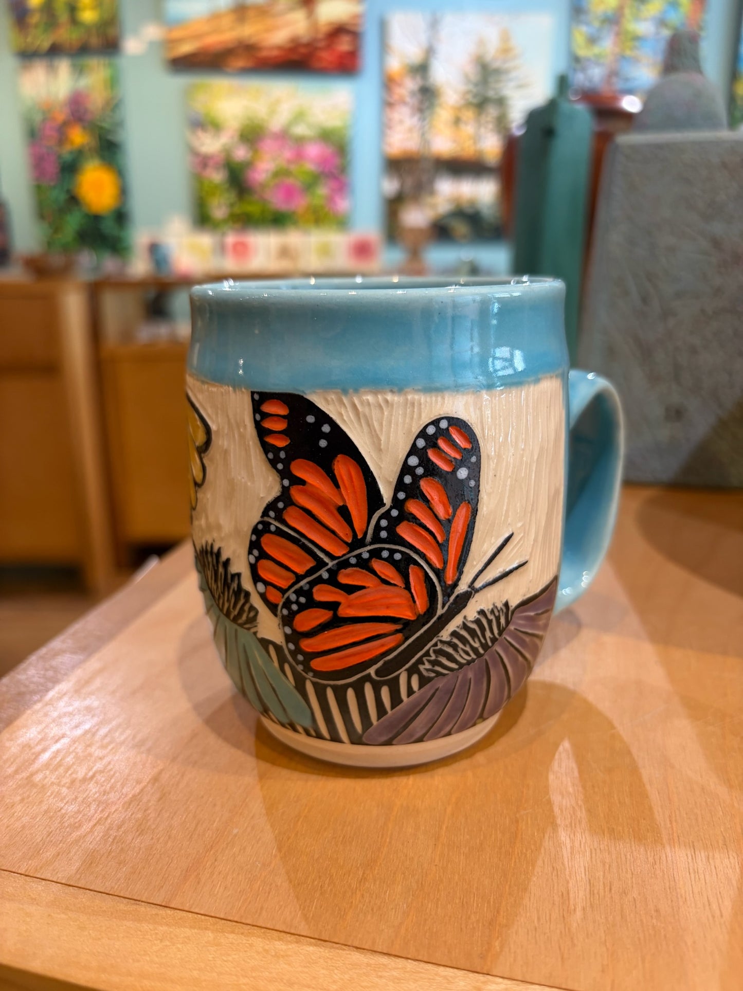 Wheel Thrown Mug by Terrapin Tile