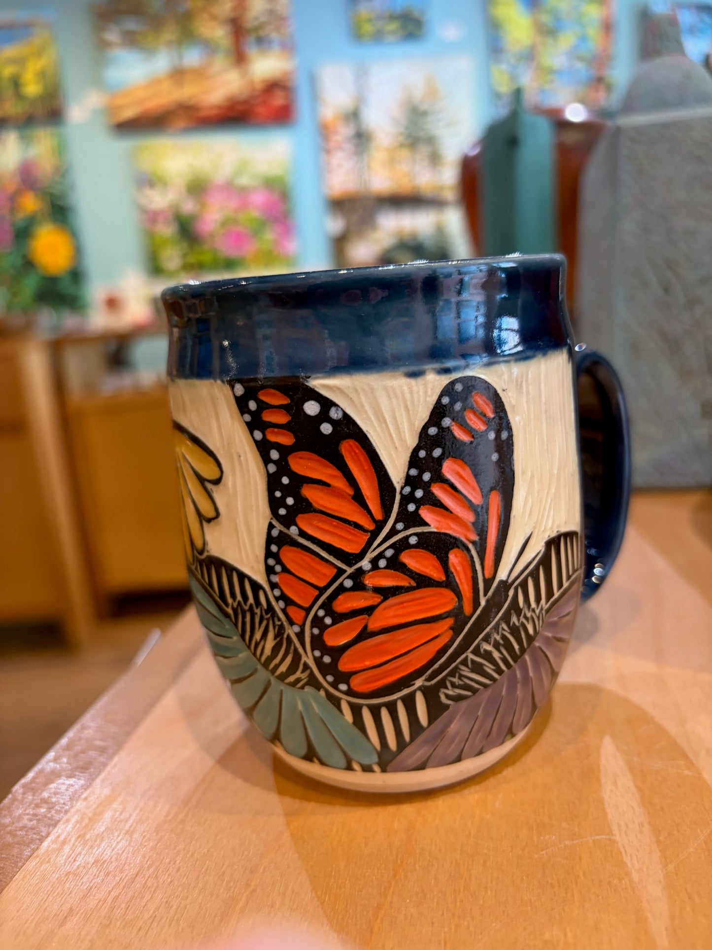 Wheel Thrown Mug by Terrapin Tile