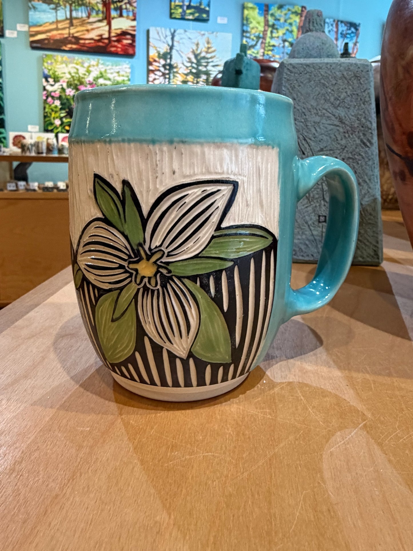 Wheel Thrown Mug by Terrapin Tile