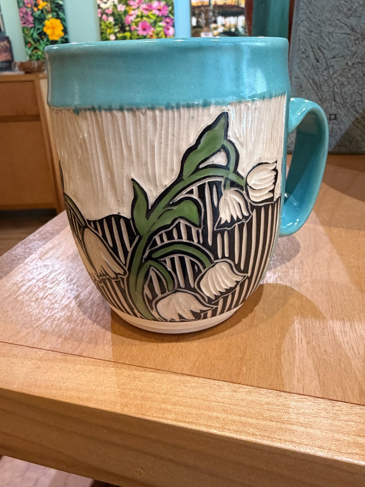 Wheel Thrown Mug by Terrapin Tile