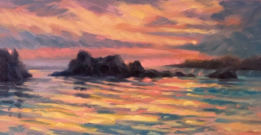 Black Rocks by John Hubbard