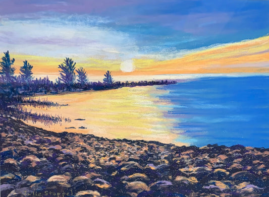 Quiet on the Bay by Julie Stoppel