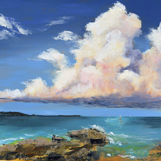 Coastal Clouds by Julie Tibus