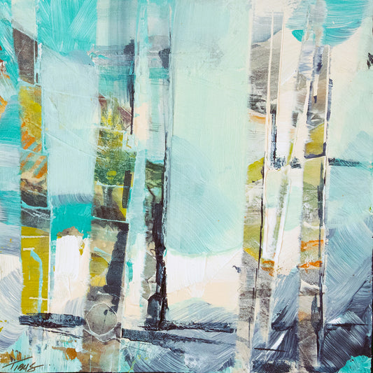 Teal Timbers by Julie Tibus
