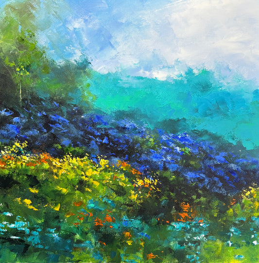 Turquoise Light by Beth Charles