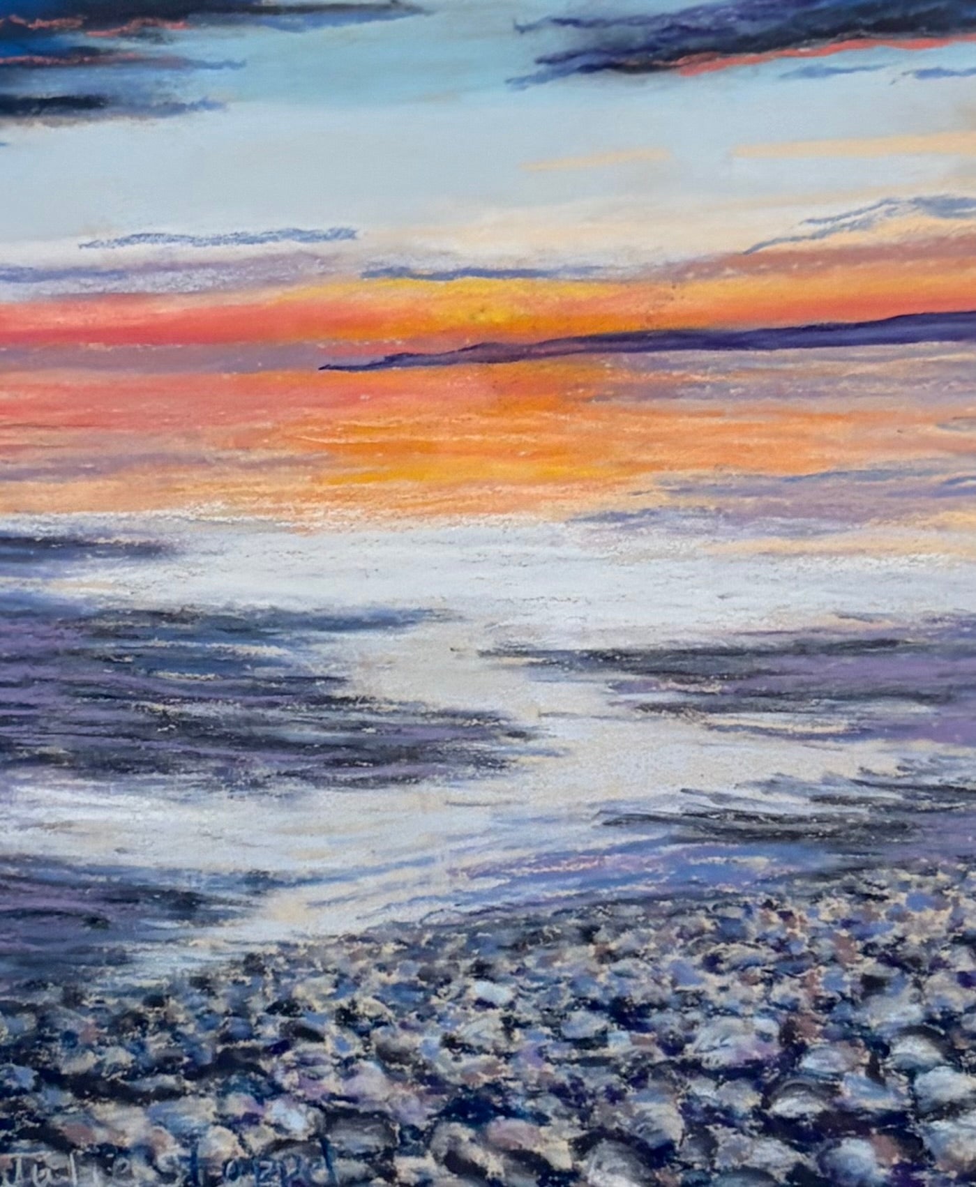 Superior Sunset by Julie Stoppel