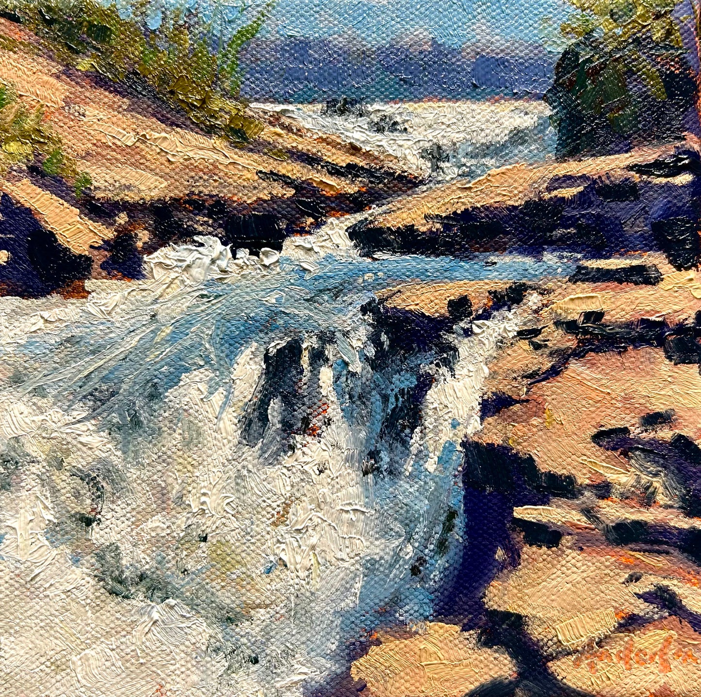 Whitewater Flow by Kurt Anderson