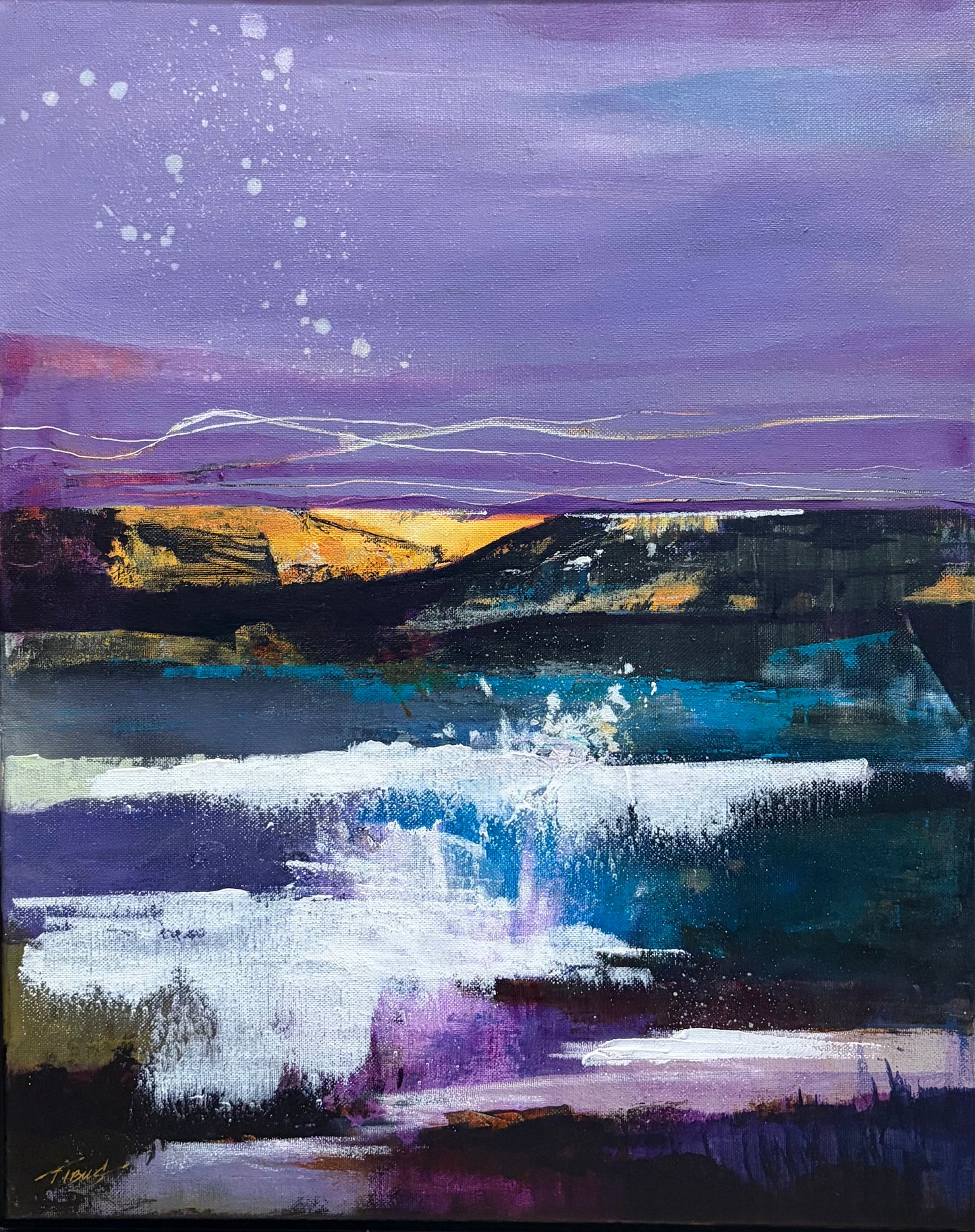 Purple Reigns by Julie Tibus