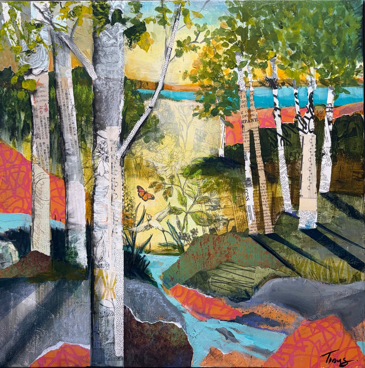 Chasing Butterflies by Julie Tibus