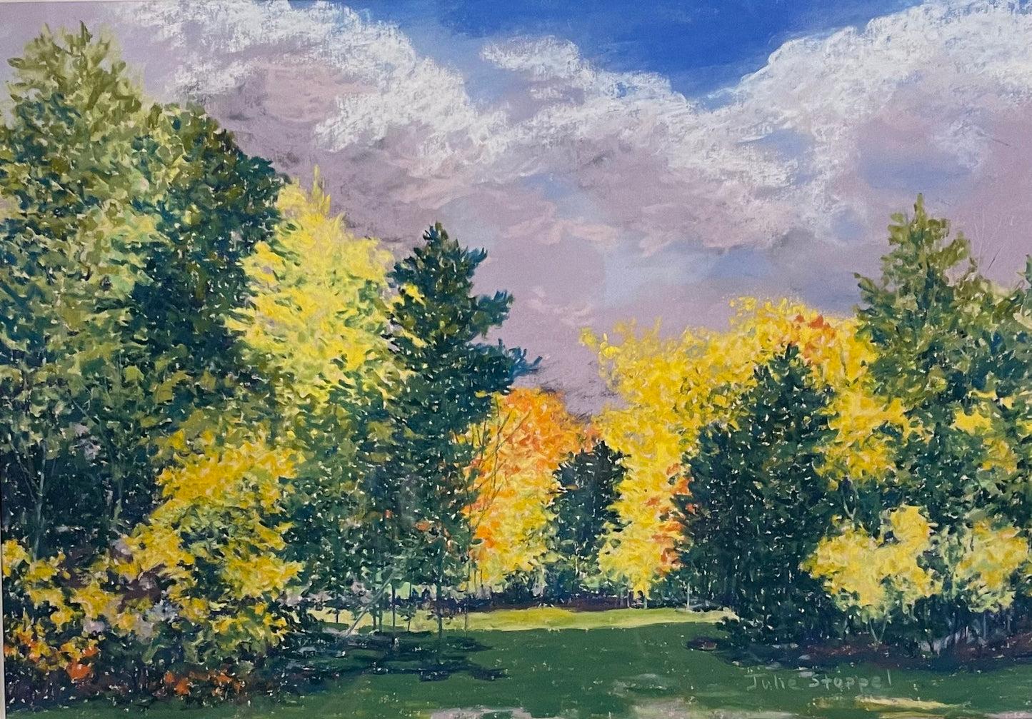 High Meadow Trail, Autumn by Julie Stoppel