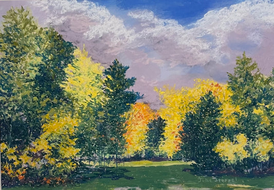 High Meadow Trail, Autumn by Julie Stoppel