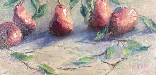 Red Quintet by Karen Van Dam Michmerhuizen