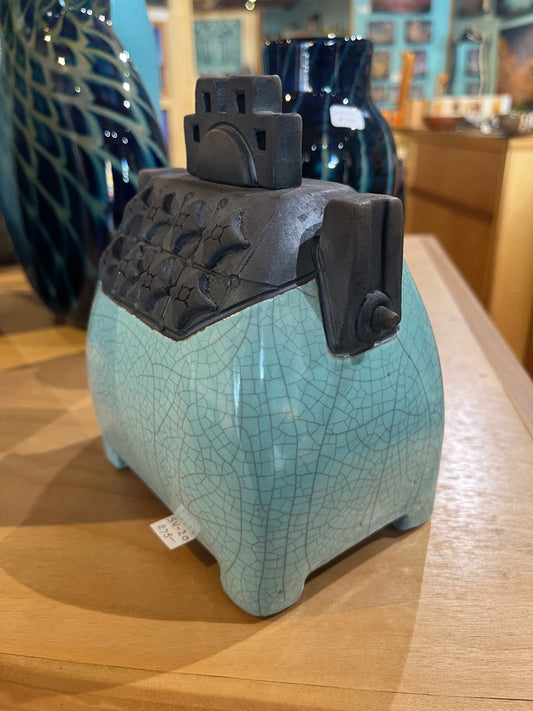 Sv-20 Raku Vessel by Steve Vachon