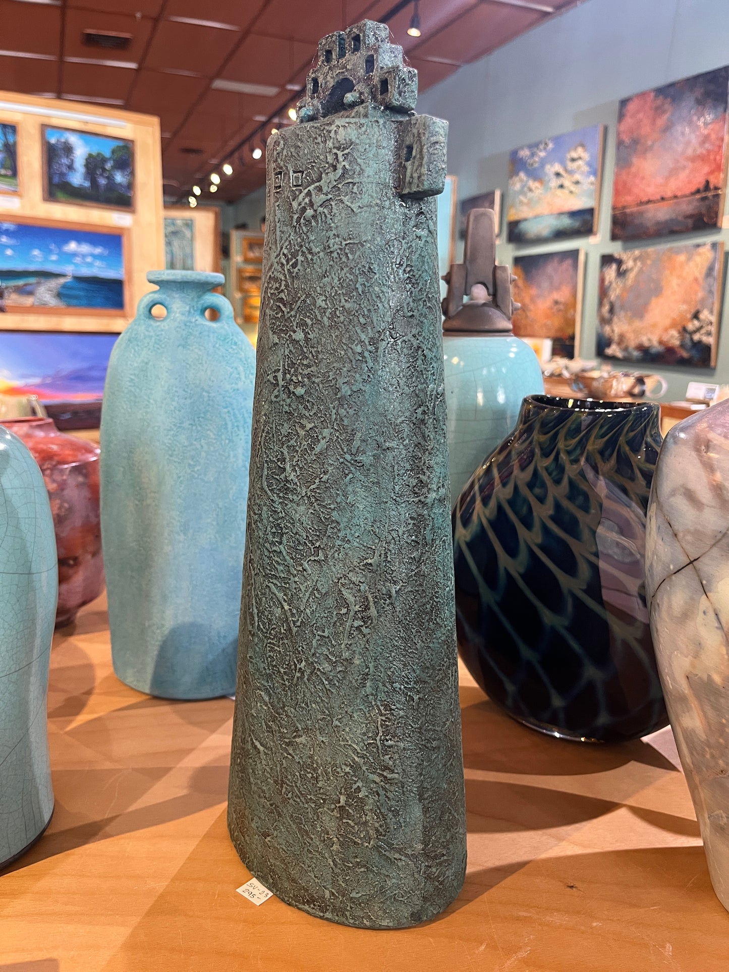 Sv-23 Stoneware Vessel by Steve Vachon