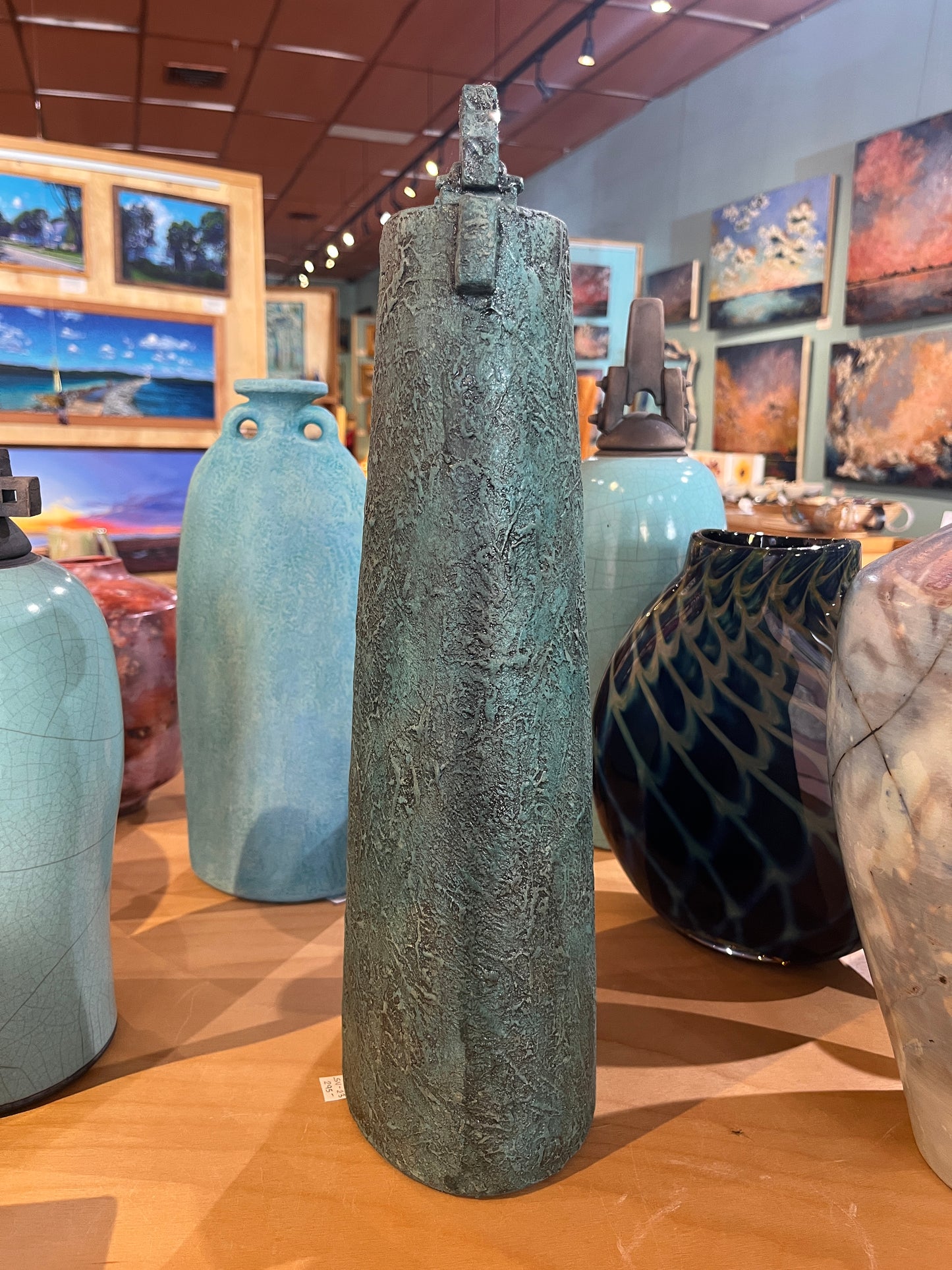 Sv-23 Stoneware Vessel by Steve Vachon