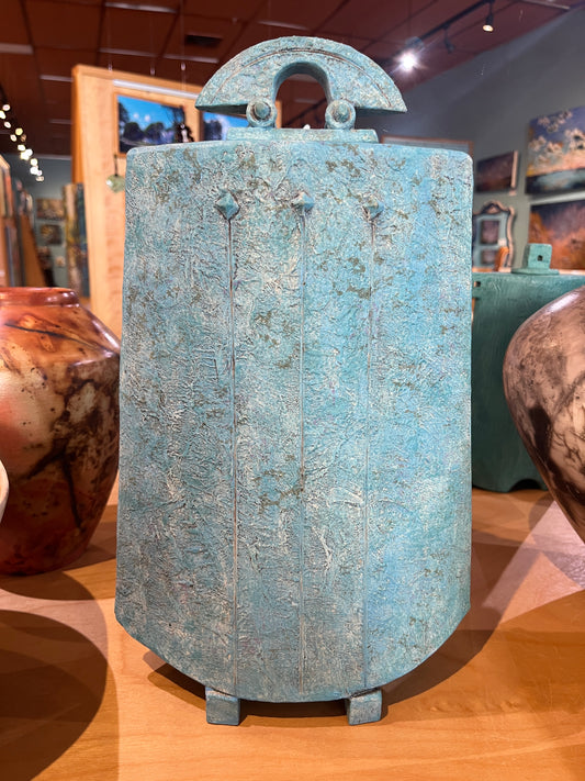 Sv-25 Stoneware Clay Vessel by Steve Vachon