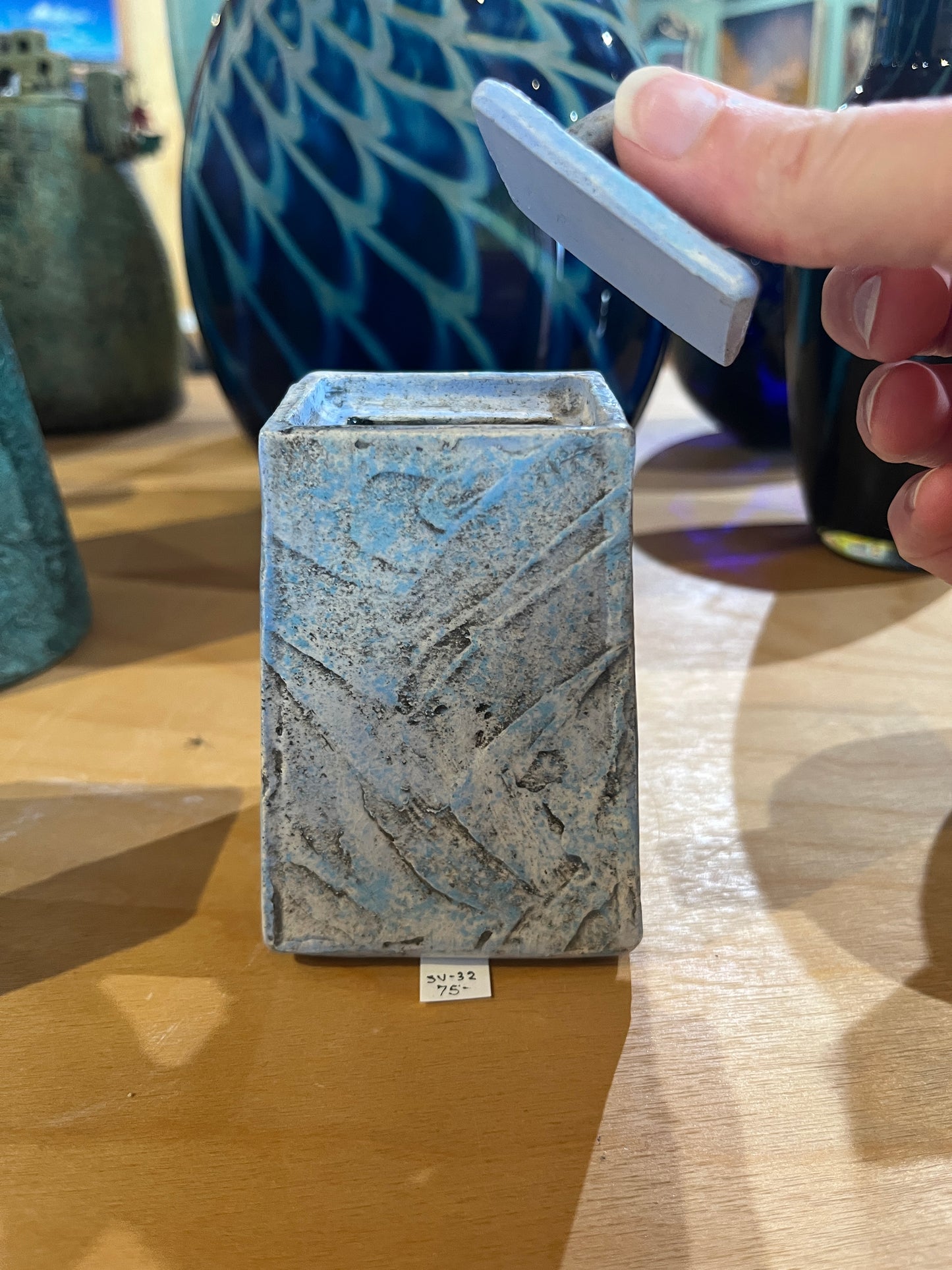 SV-32 Stoneware Clay Vessel by Steve Vachon