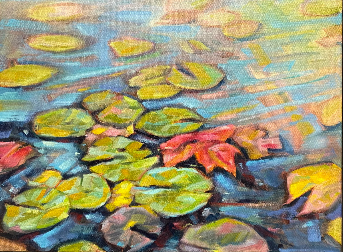Waterlilies by John Hubbard