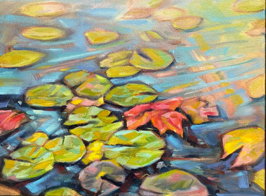 Waterlilies by John Hubbard