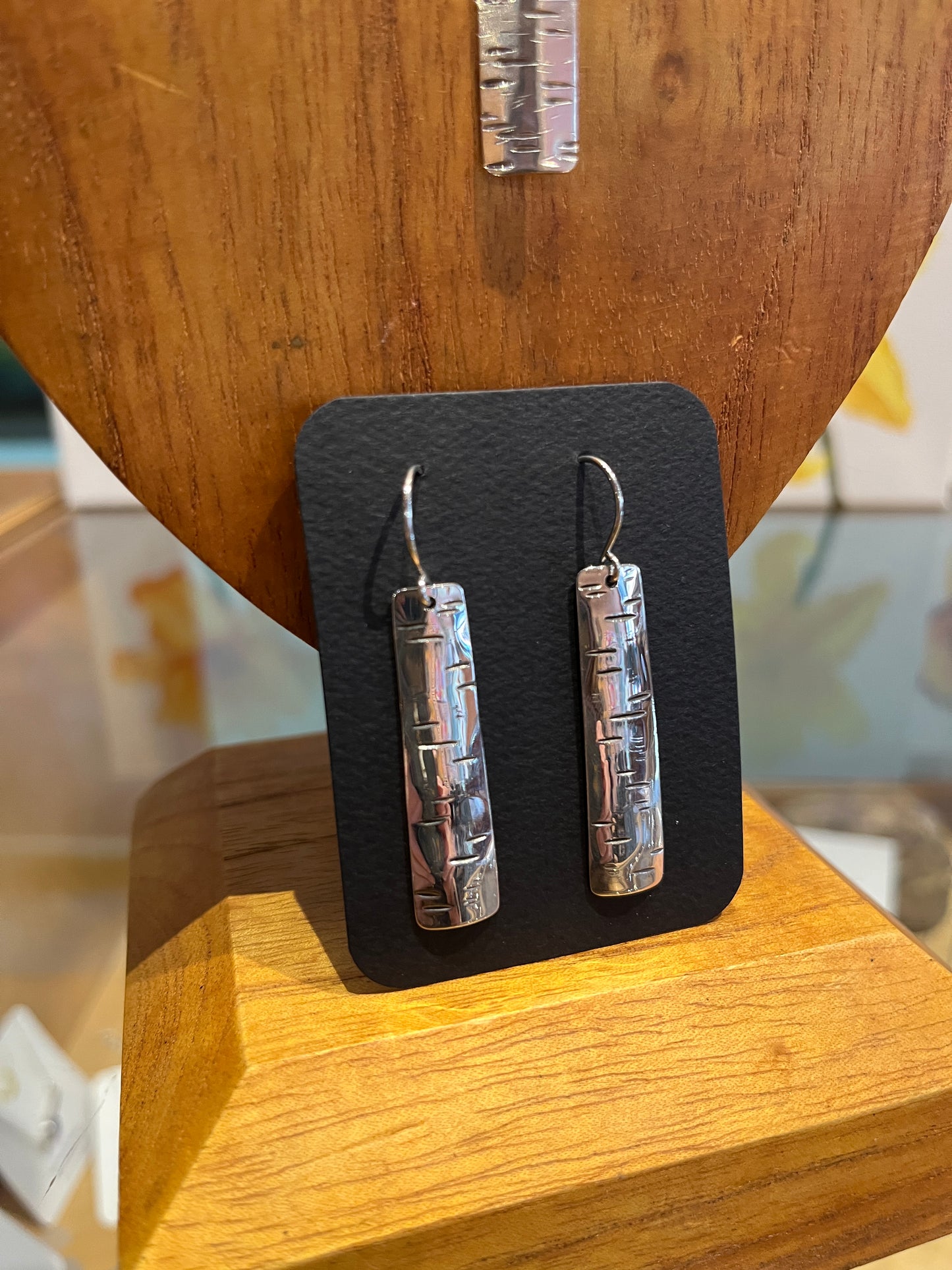 Sterling Birch Earrings by Meg Tang
