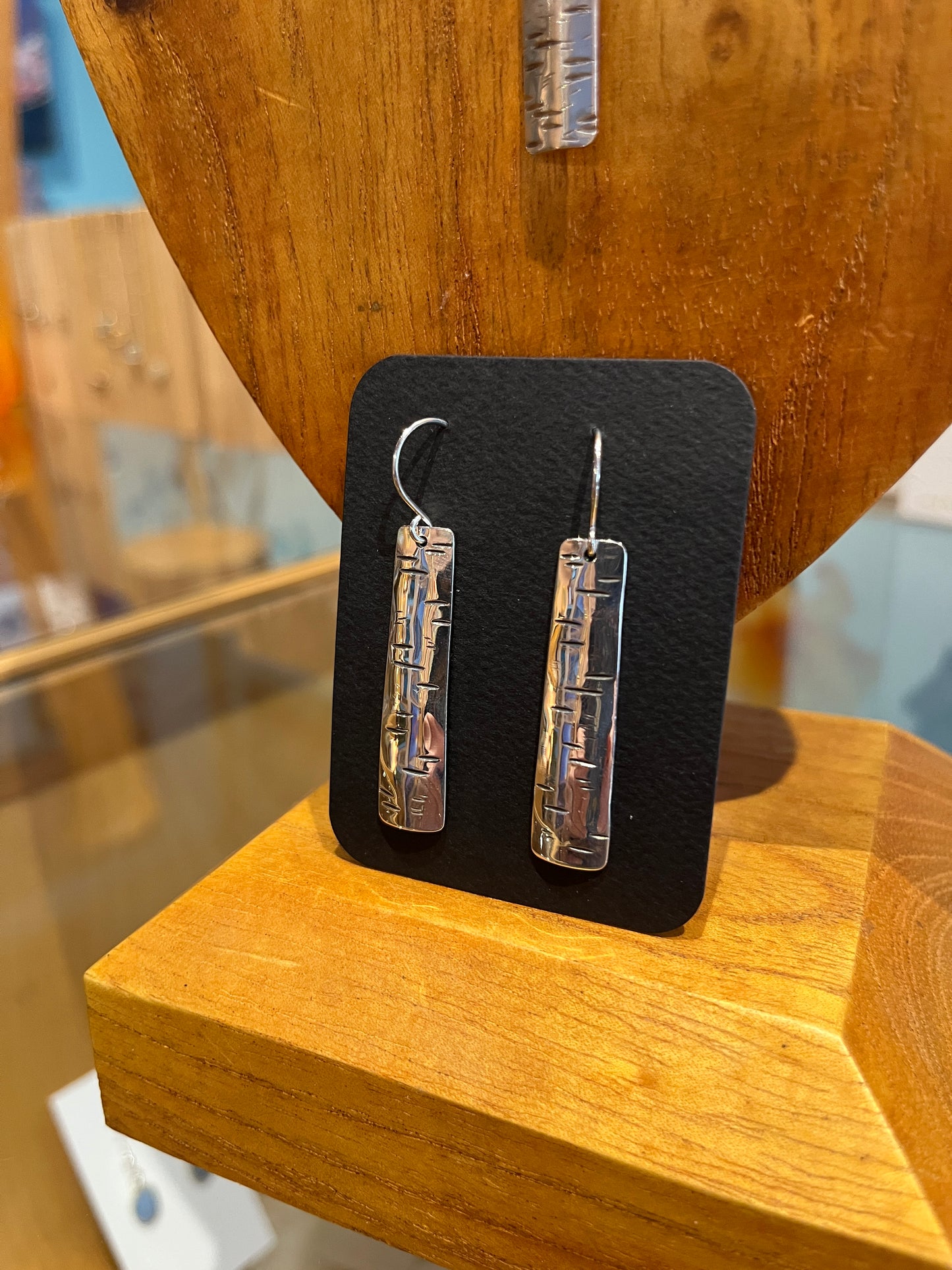 Sterling Birch Earrings by Meg Tang