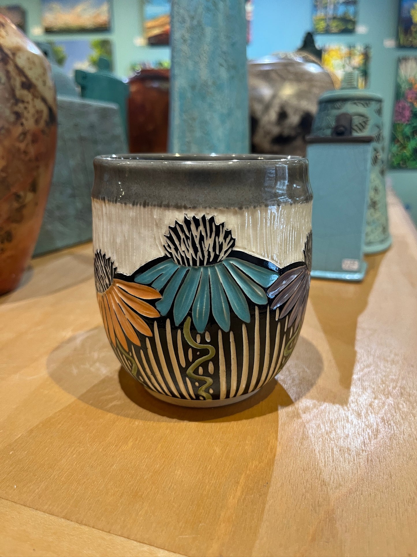 Wheel Thrown Mug by Terrapin Tile