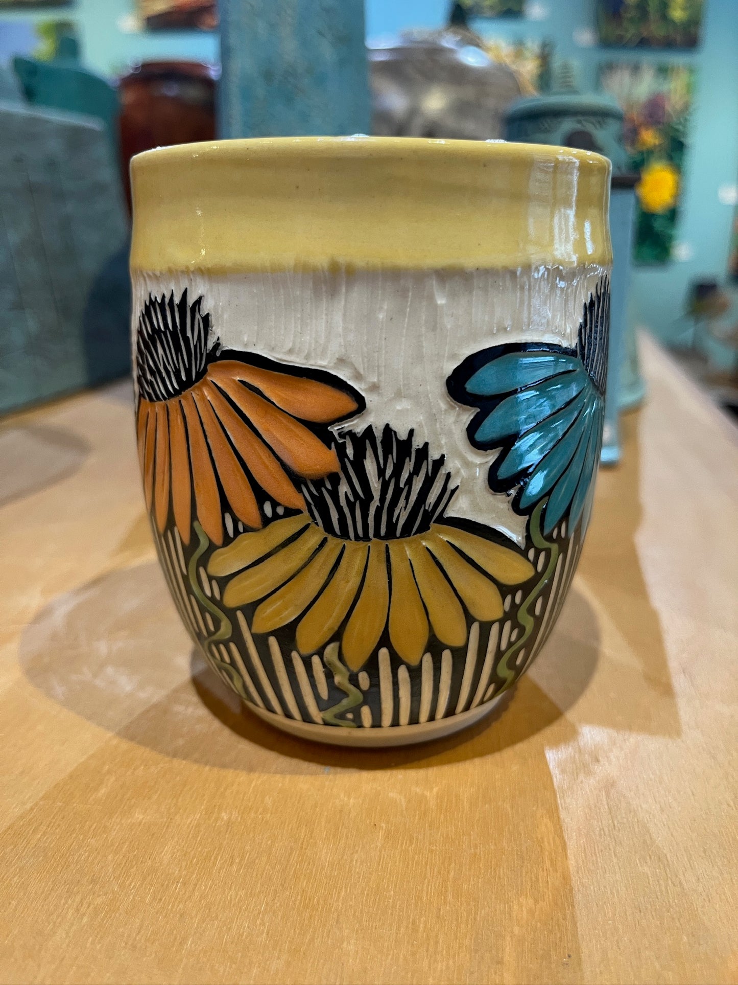 Wheel Thrown Mug by Terrapin Tile