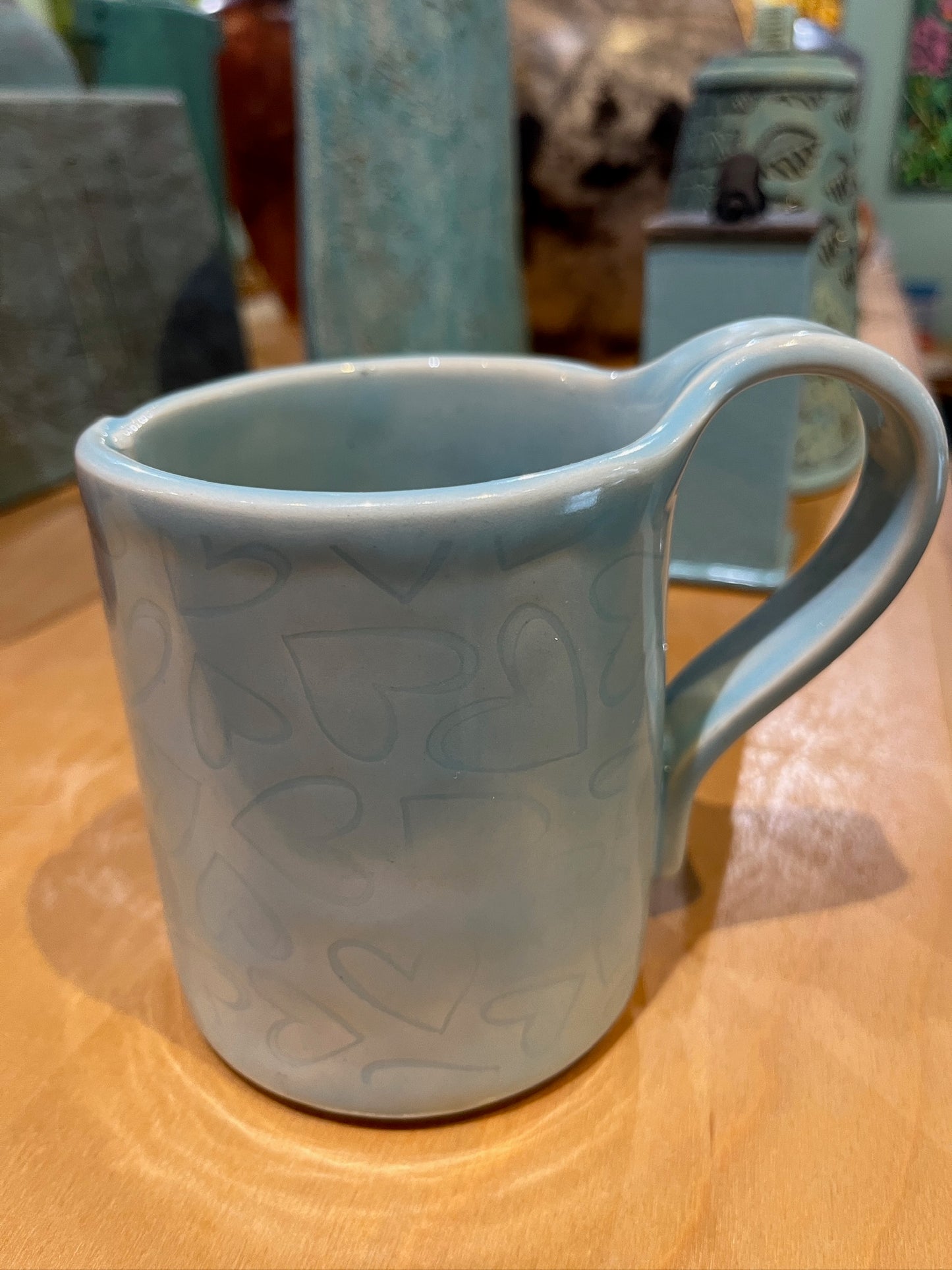 Slab Built Mug by Terrapin Tile