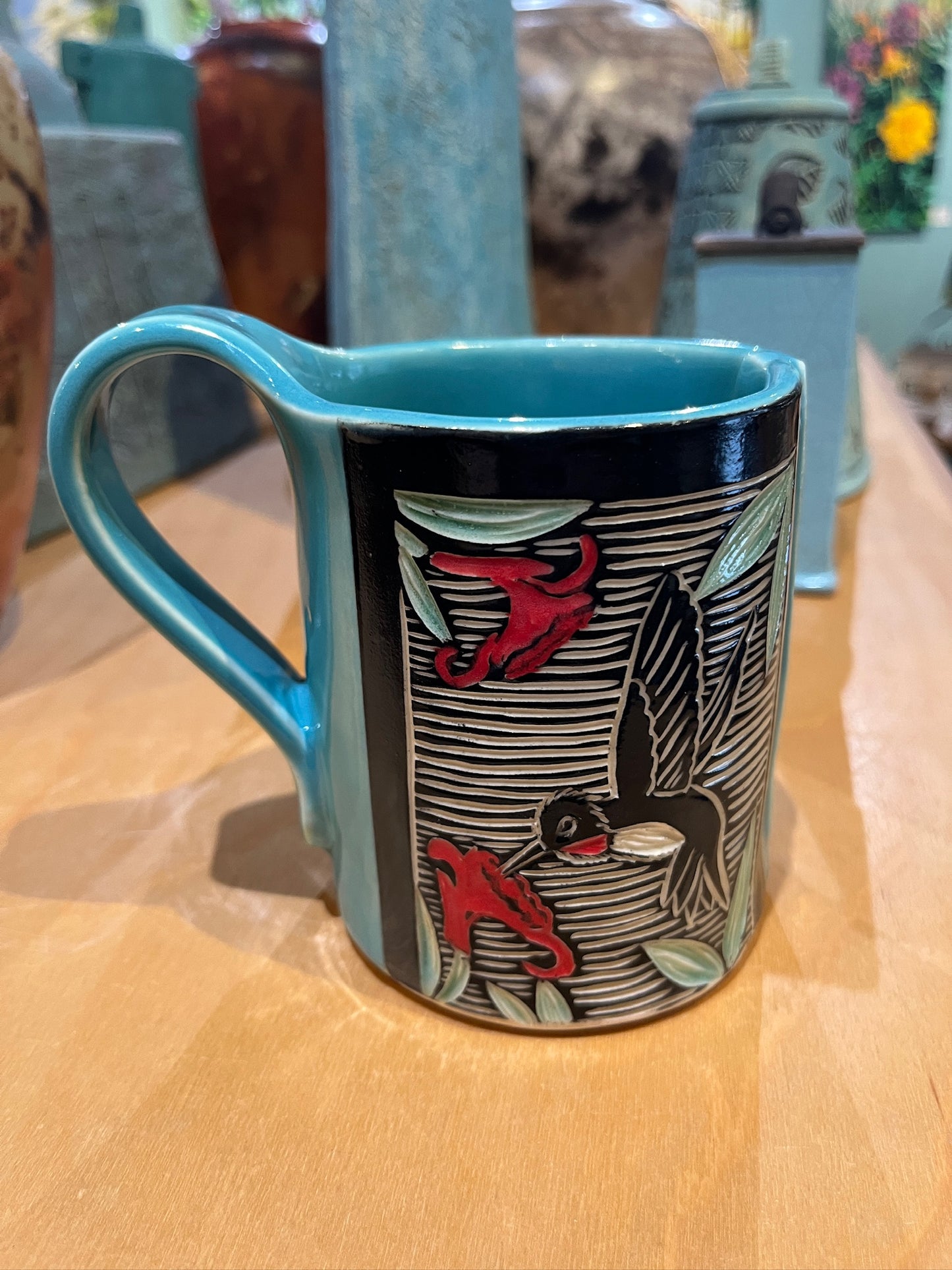 Slab Built Mug by Terrapin Tile