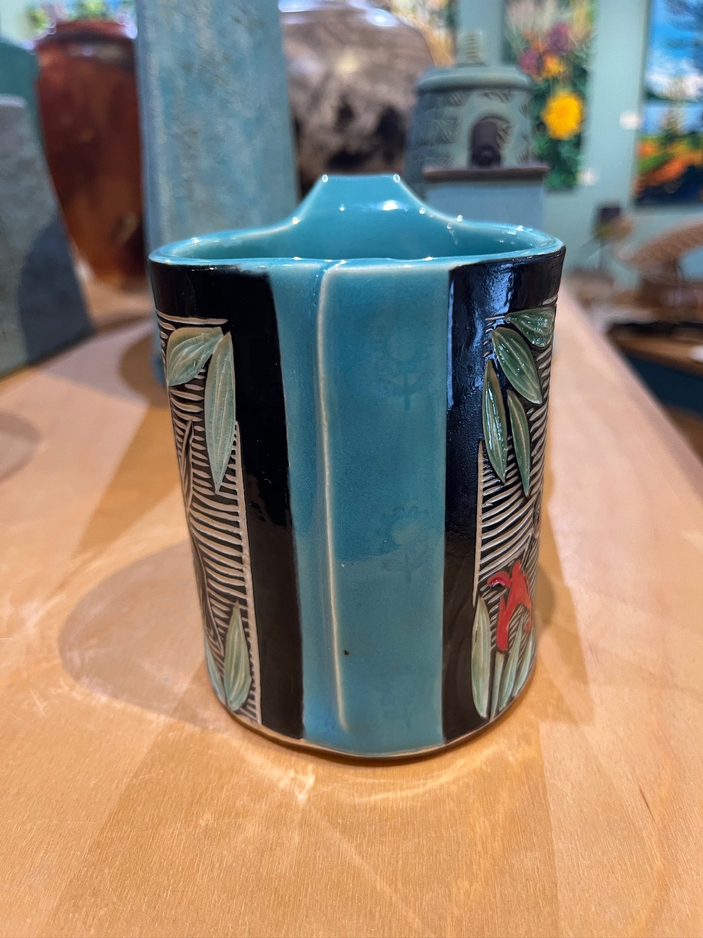 Slab Built Mug by Terrapin Tile