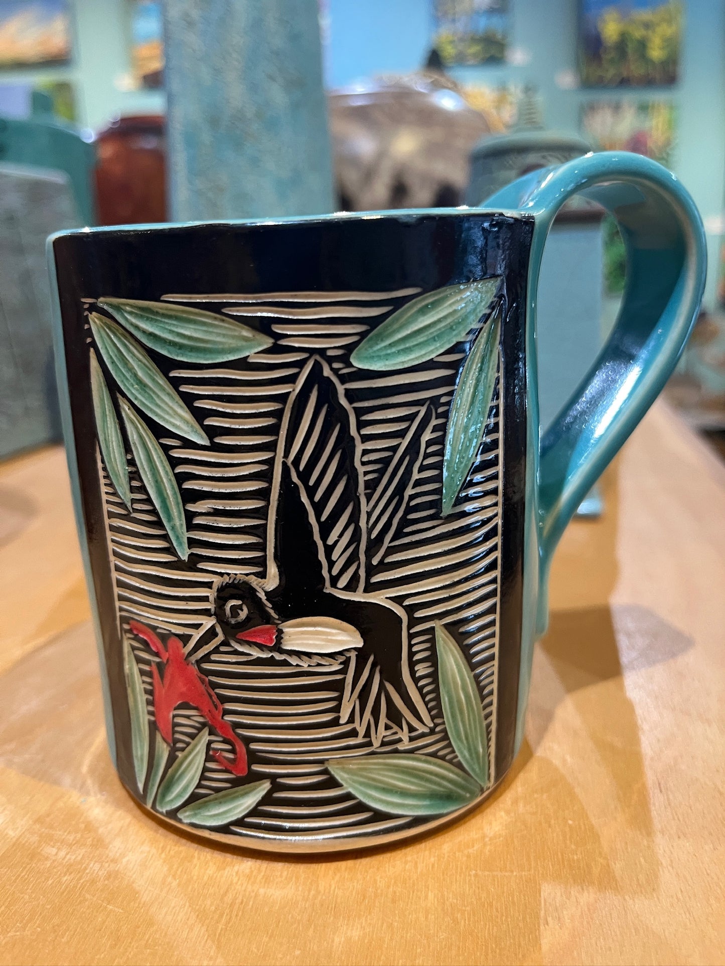 Slab Built Mug by Terrapin Tile