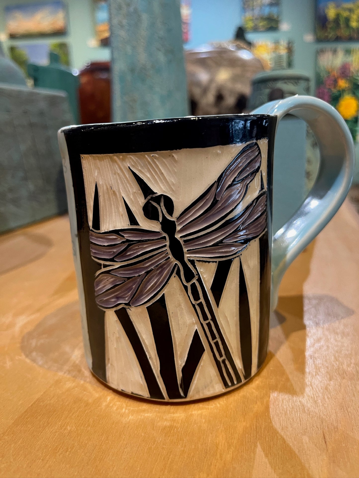 Slab Built Mug by Terrapin Tile