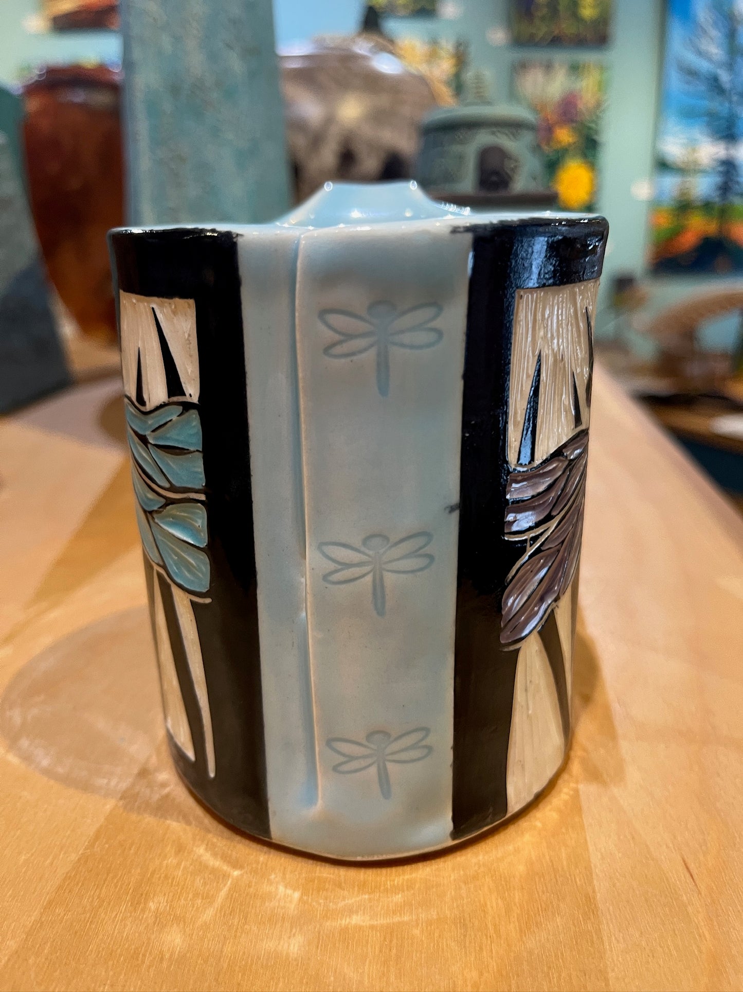 Slab Built Mug by Terrapin Tile