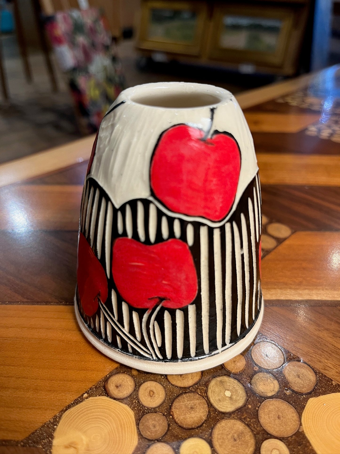 Small Bud Vase by Terrapin Tile