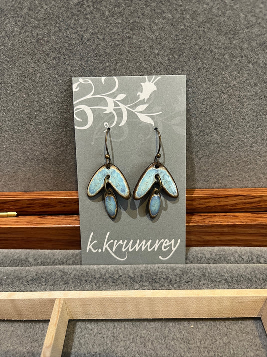 C9 Bellflower Earrings by Kim Krumrey